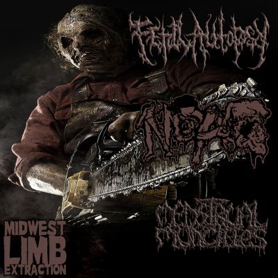 Necro Cannibal Ass Grinder / Fetal Autopsy - Midwest Limb Extraction