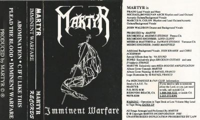 Martyr - Imminent Warfare