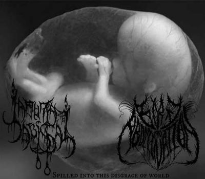 Born an Abomination / Lamúria Abissal - Spilled into this Disgrace of World