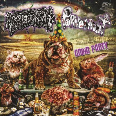 Ripping Organs / Pornocaust - Grind Party