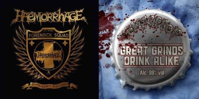 Rompeprop / Haemorrhage - To Serve - To Protect... To Kill - To Dissect / Great Grinds Drink Alike [gold vinyl]