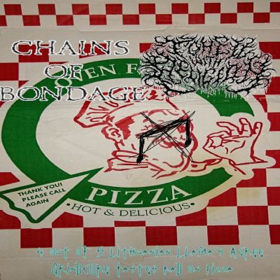Chains of Bondage - 4 Out of 5 Lithuanian Llamas Agree: Grindcore Tastes Rad on Pizza