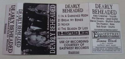 Dearly Beheaded - In a Darkened Room
