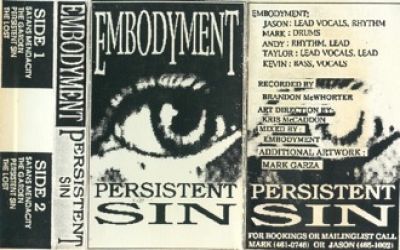Embodyment - Persistent Sin