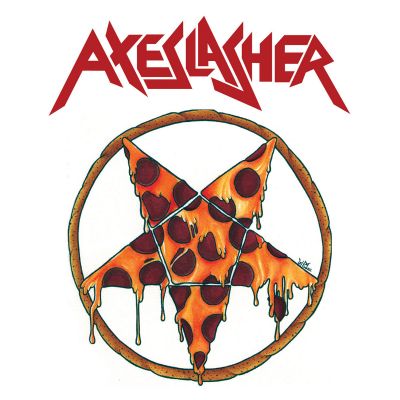 Axeslasher - Mark of the Pizzagram / Invasion of the Babesnatchers