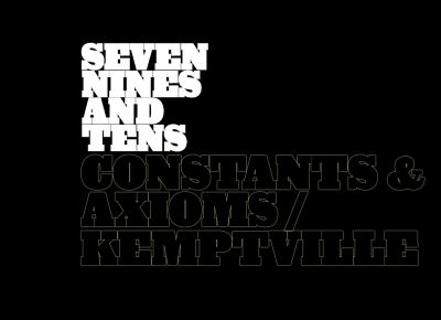 Seven Nines and Tens - Constants & Axioms