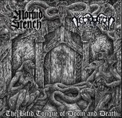 Necrogod / Morbid Stench - The Bifid Tongue of Doom & Death