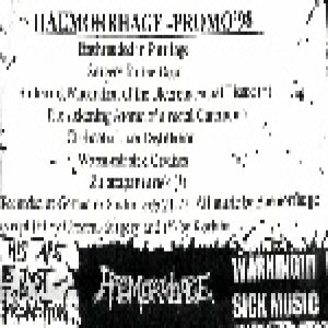 Haemorrhage - Promo Tape '98