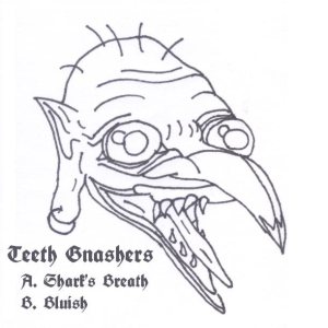 Teeth Gnashers - Shark's Breath / Bluish