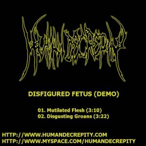 Human Decrepity - Disfigured Fetus