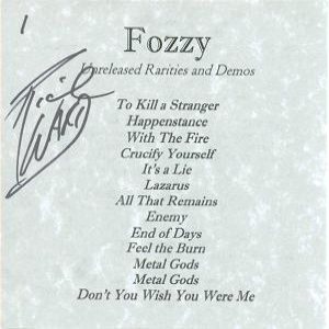 Fozzy - Rarities Vol. 1