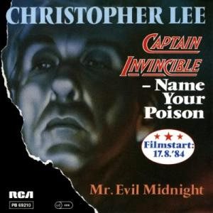 Christopher Lee - Captain Invincible - Name Your Poison