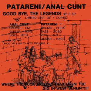 Patareni - Good Bye, the Legends
