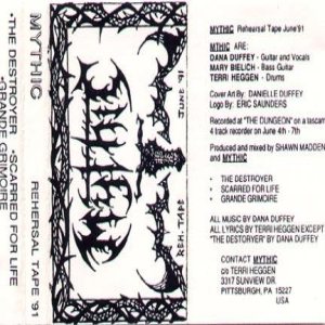 Mythic - Rehearsal Tape 1991