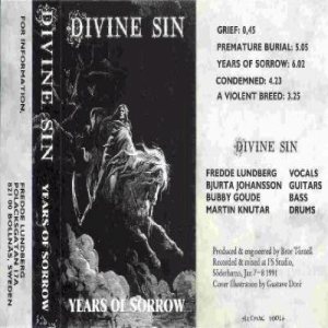 Divine Sin - Years of Sorrow