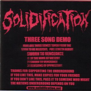 Solidification - Three Song Demo