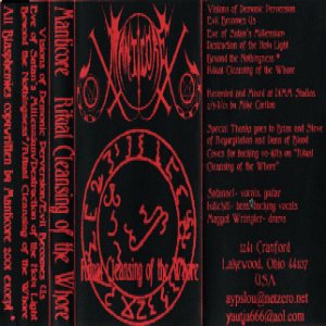 Manticore - Ritual Cleansing of the Whore