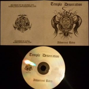 Temple Desecration - Abhorrent Rites