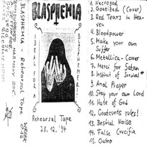 Blasphemia - Rehearsal Tape 28.12.94