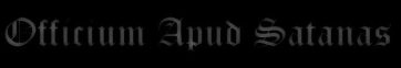 Officium Apud Satanas logo