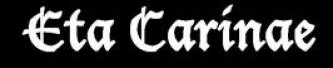 Eta Carinae logo