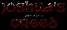 Joshua's Creed logo