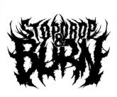 Stop, Drop & Burn logo