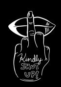 Kindly SHUT UP! logo