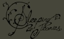 Sleeping Peonies logo