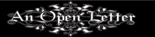 An Open Letter logo