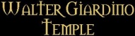 Walter Giardino Temple logo