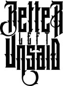 Better Left Unsaid logo