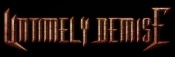 Untimely Demise logo