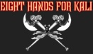 Eight Hands for Kali logo