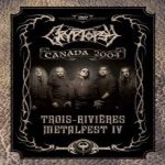 Cryptopsy - Trois-Rivieres Metalfest IV cover art