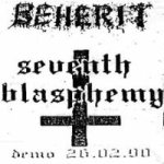 Beherit - Seventh Blasphemy cover art