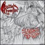 Hellish Crossfire - Slaves of the Burning Pentagram cover art