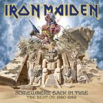 Iron Maiden - Somewhere Back in Time cover art