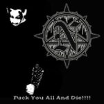 Necrolust - Fuck You All and Die!!! cover art
