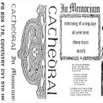 Cathedral - In Memorium cover art