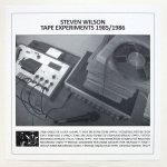 Steven Wilson - Tape Experiments 1985-86 cover art