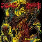 Exhumed / Gruesome - Twisted Horror cover art
