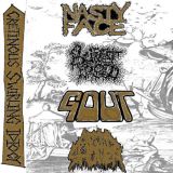 Nasty Face / Gout - Cretinous Swirling Idiocy cover art